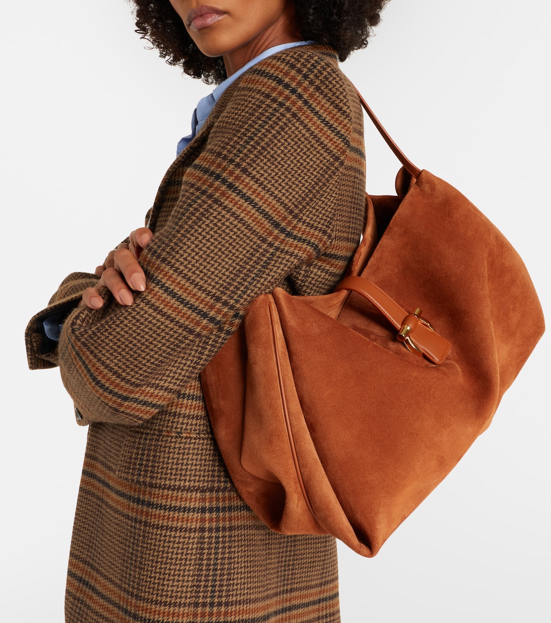 Sac Medium en daim | Ferragamo