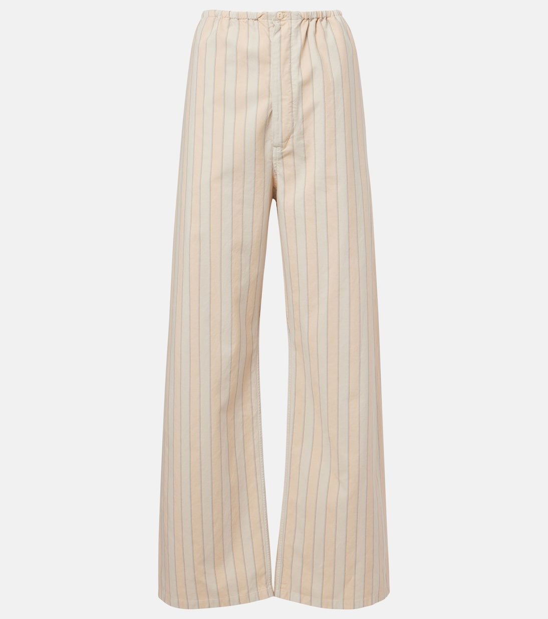 Striped cotton wide-leg pants | Maison Margiela