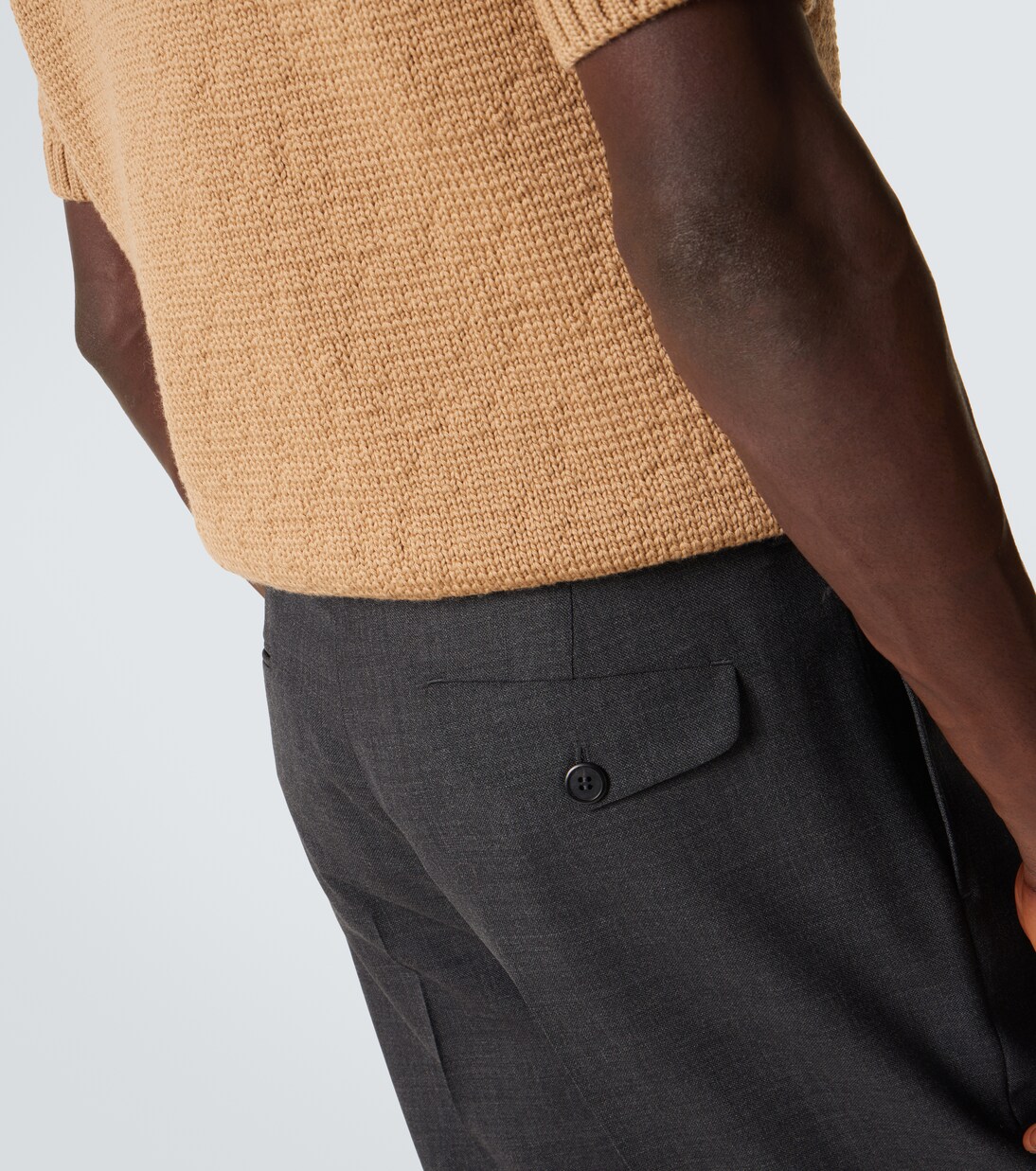 Schmale Hose aus Schurwolle | Prada