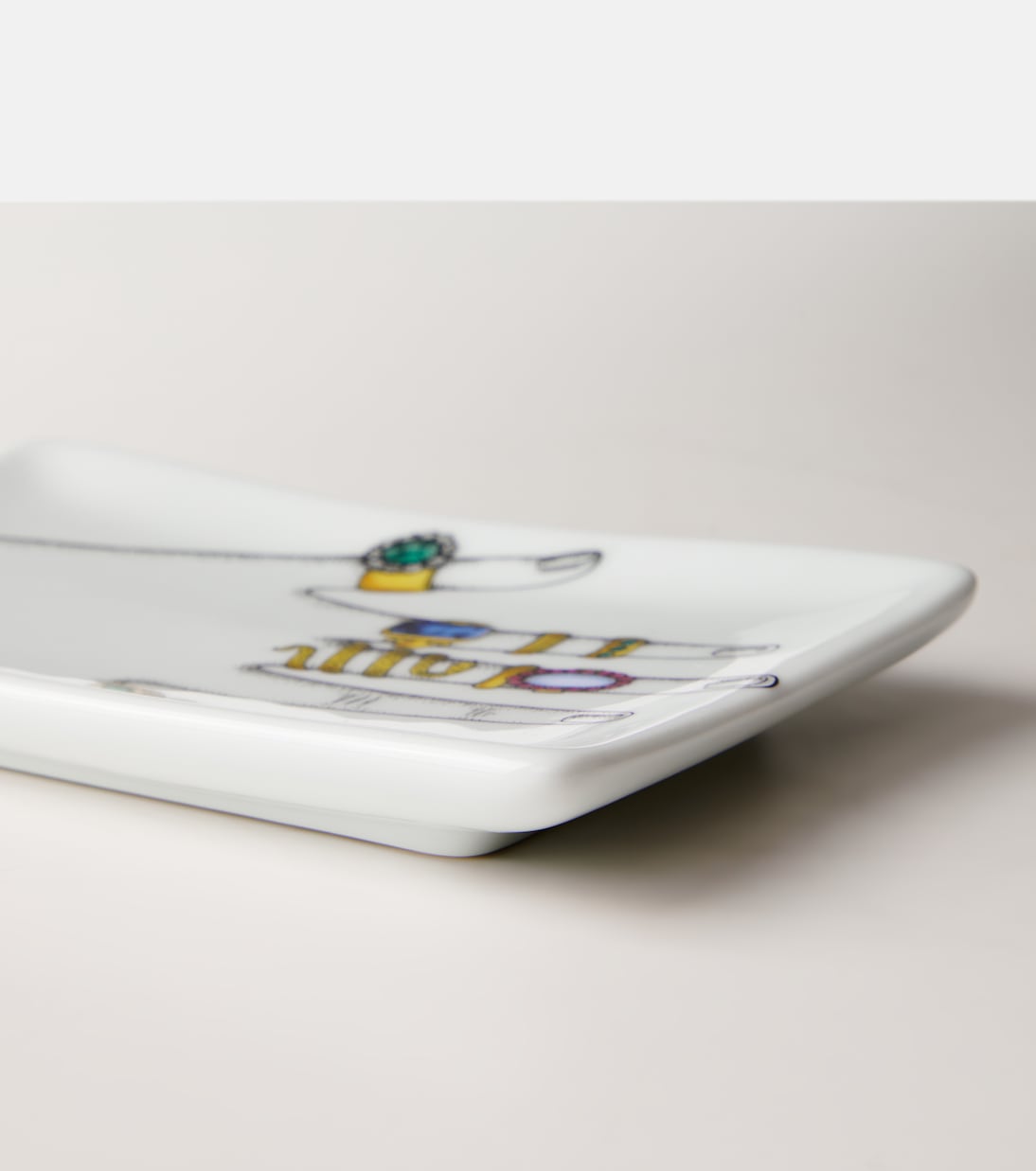 Cendrier Mano Con Anelli en céramique | Fornasetti