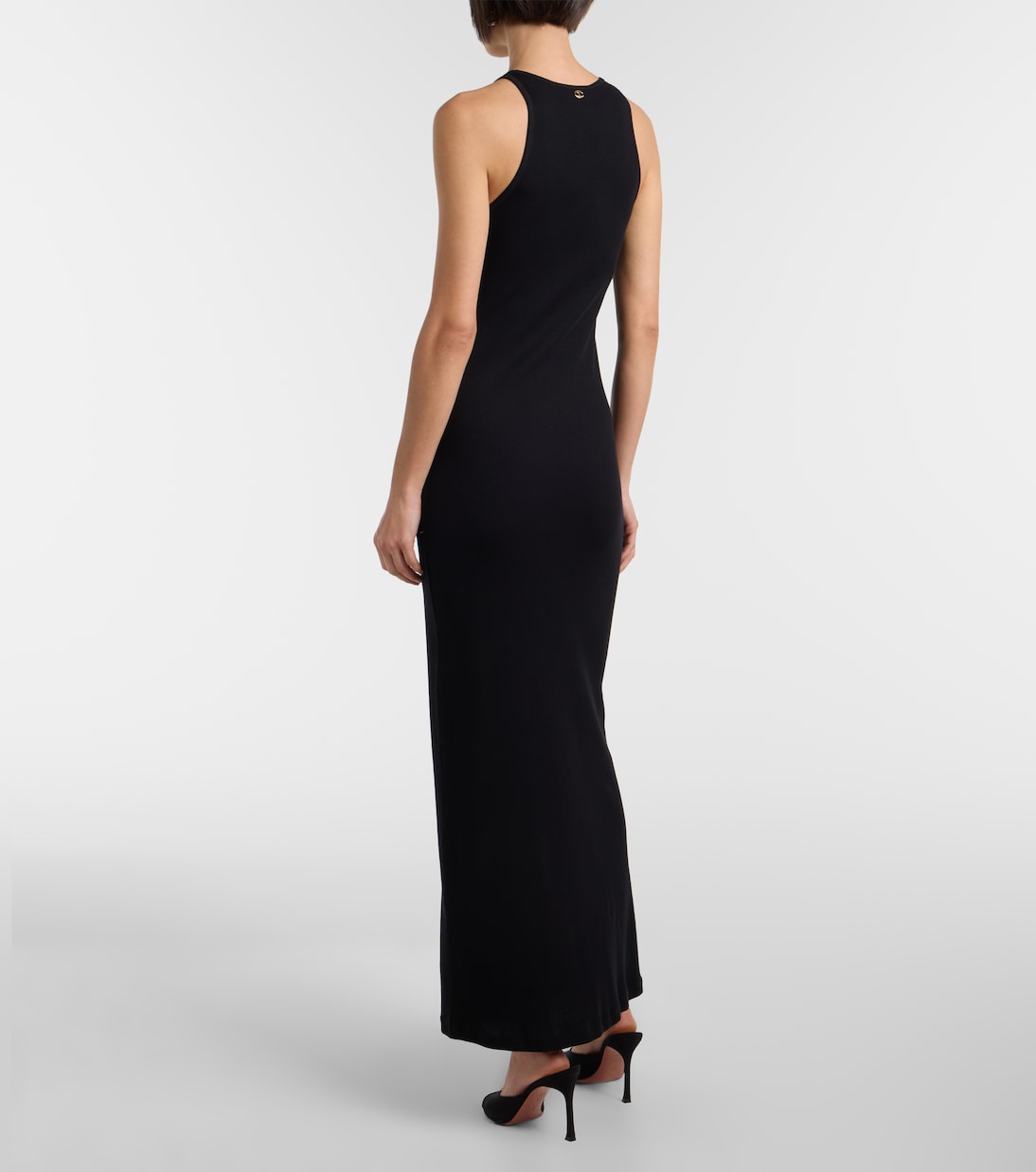 Verziertes Maxikleid aus einem Baumwollgemisch | Rabanne