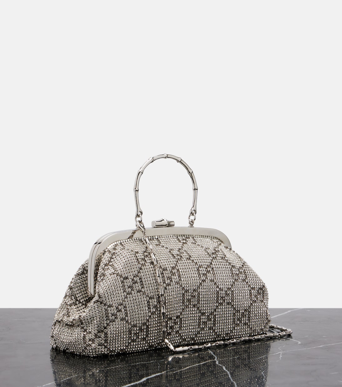 Clutch Evening Medium mit Kristallen | Gucci