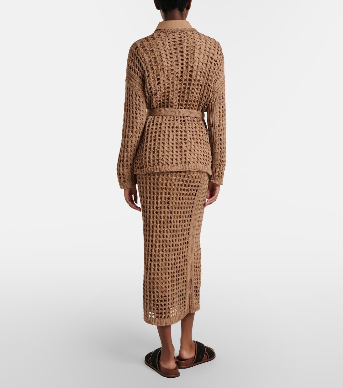 Midirock Geode aus Baumwolle | Max Mara