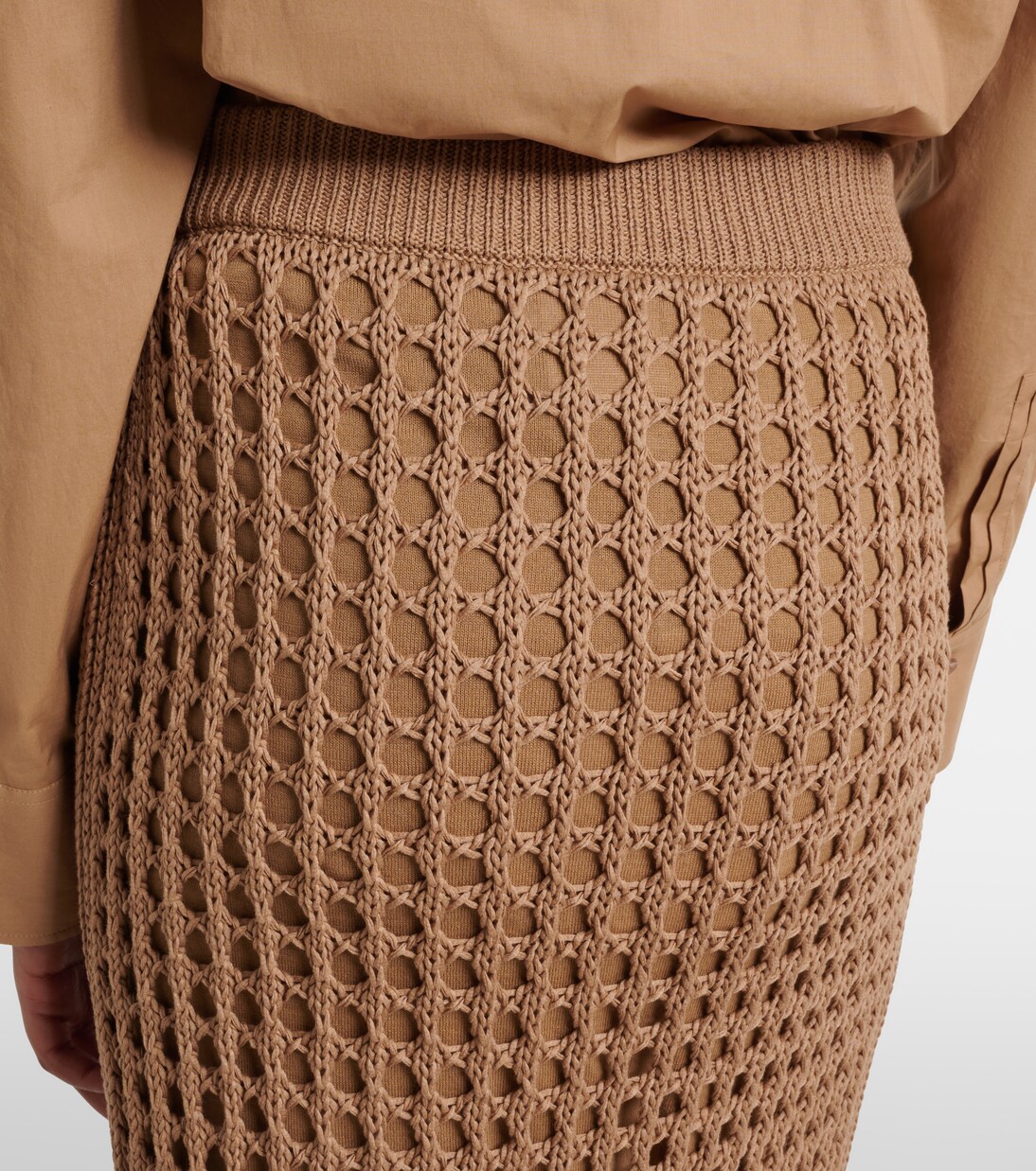 Midirock Geode aus Baumwolle | Max Mara