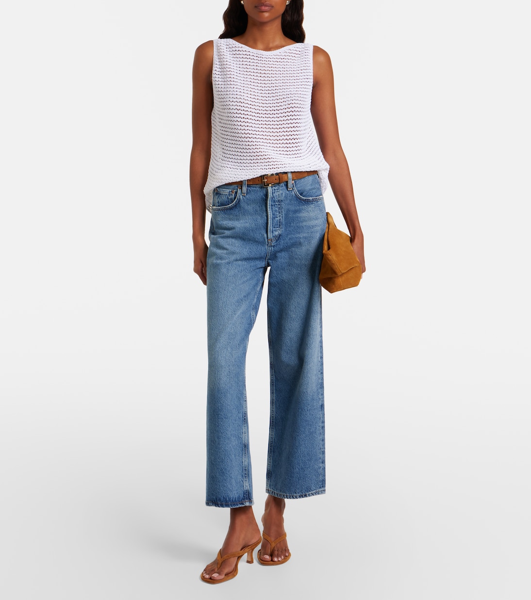 Débardeur en coton mélangé | Vince