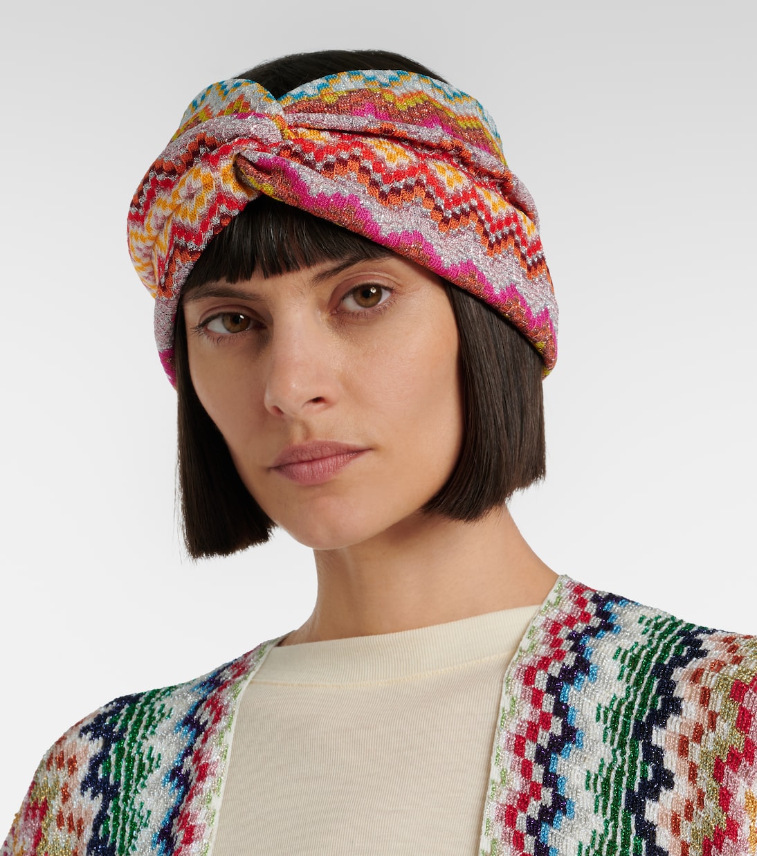 Zigzag head wrap | Missoni