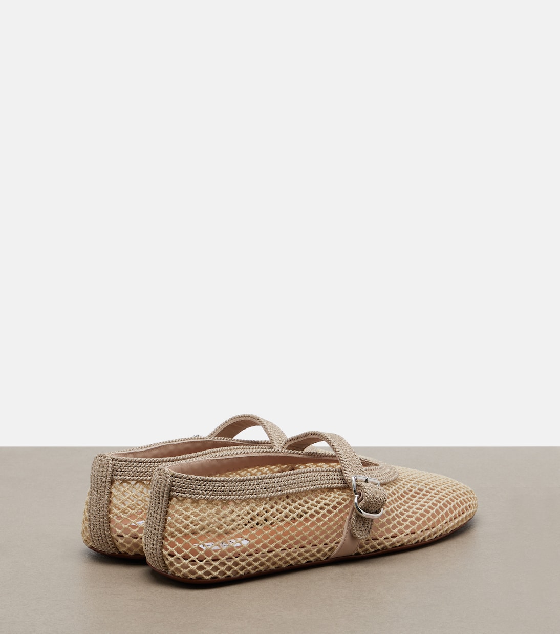 Fishnet Mary Jane flats | Alaïa