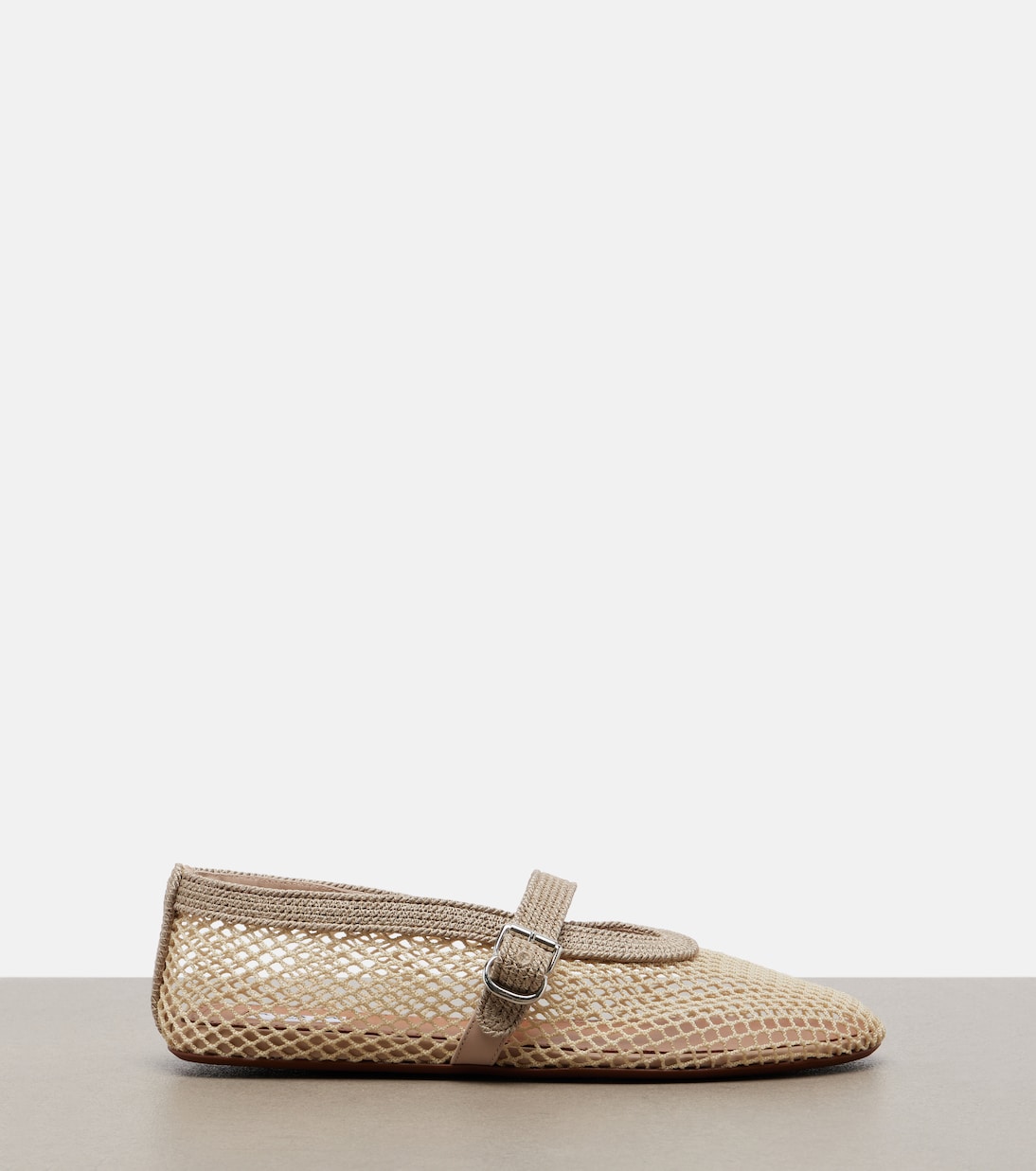 Fishnet Mary Jane flats | Alaïa