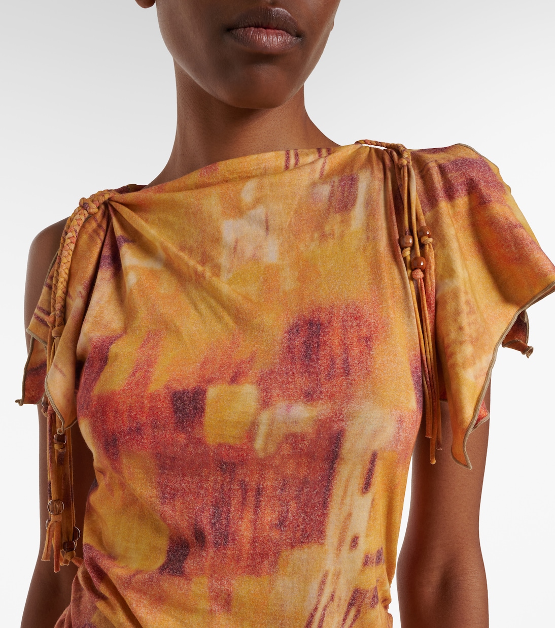 Robe Janick en coton à volants | Isabel Marant