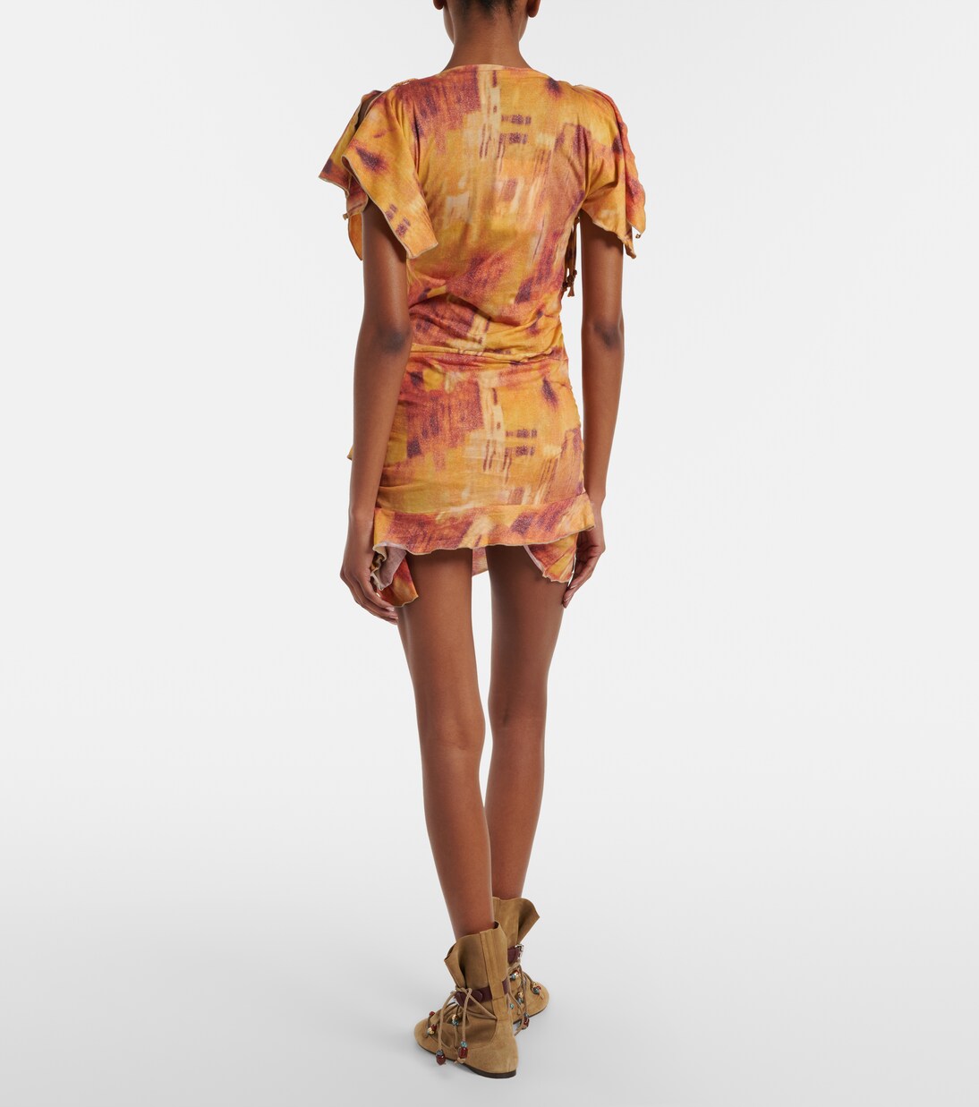 Robe Janick en coton à volants | Isabel Marant