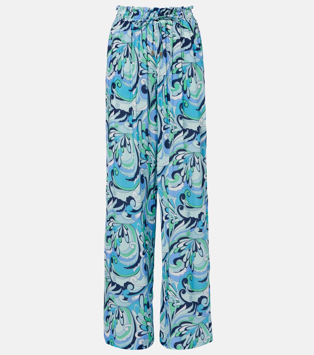Reese printed palazzo pants | Melissa Odabash