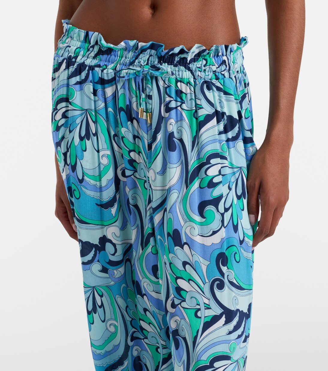 Reese printed palazzo pants | Melissa Odabash