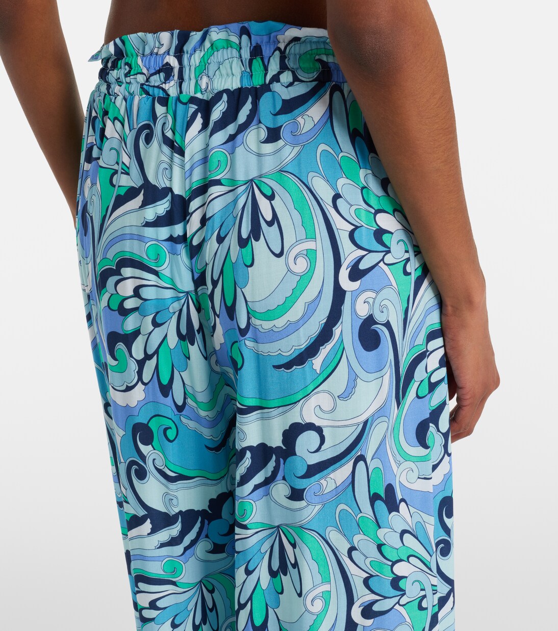 Reese printed palazzo pants | Melissa Odabash