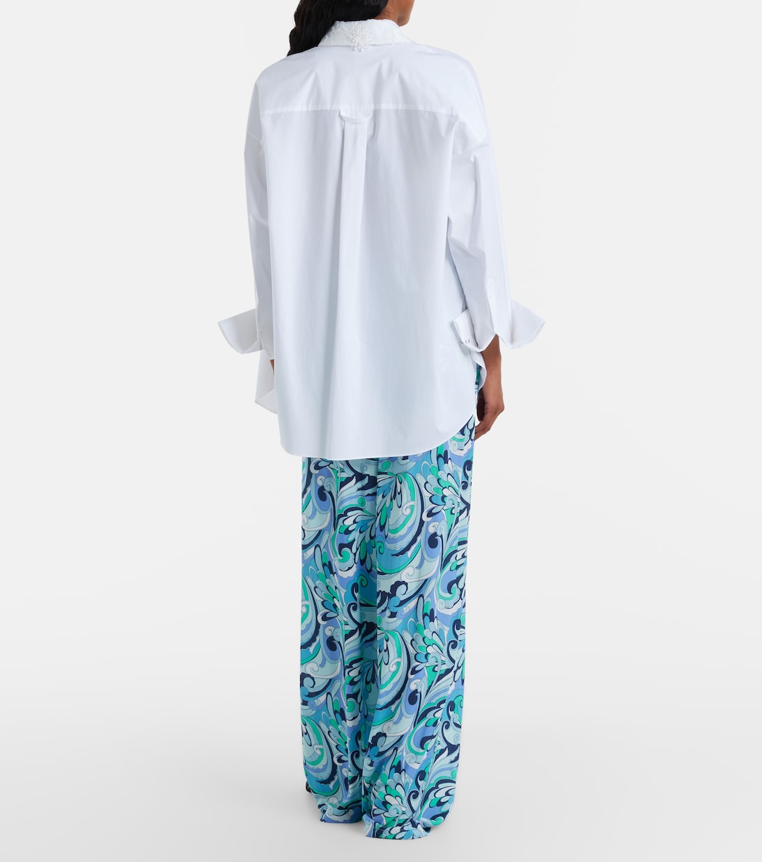 Reese printed palazzo pants | Melissa Odabash