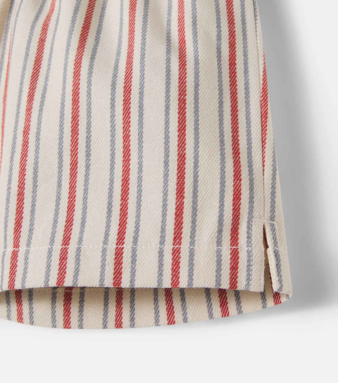 Frankie striped cotton twill shorts | Konges Sløjd