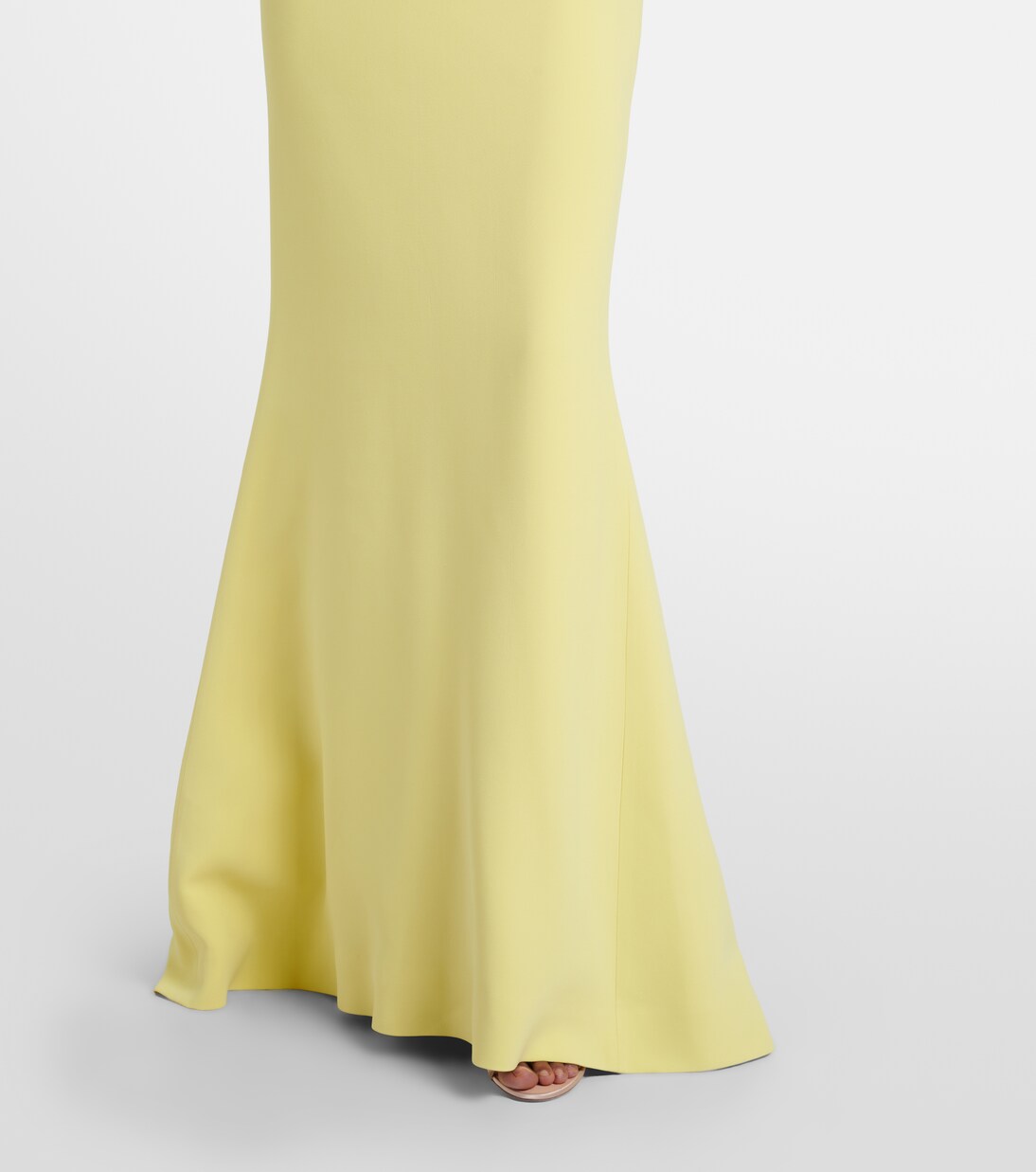 Bow-detail cady gown | Elie Saab