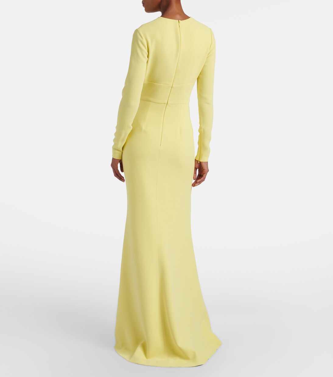 Bow-detail cady gown | Elie Saab