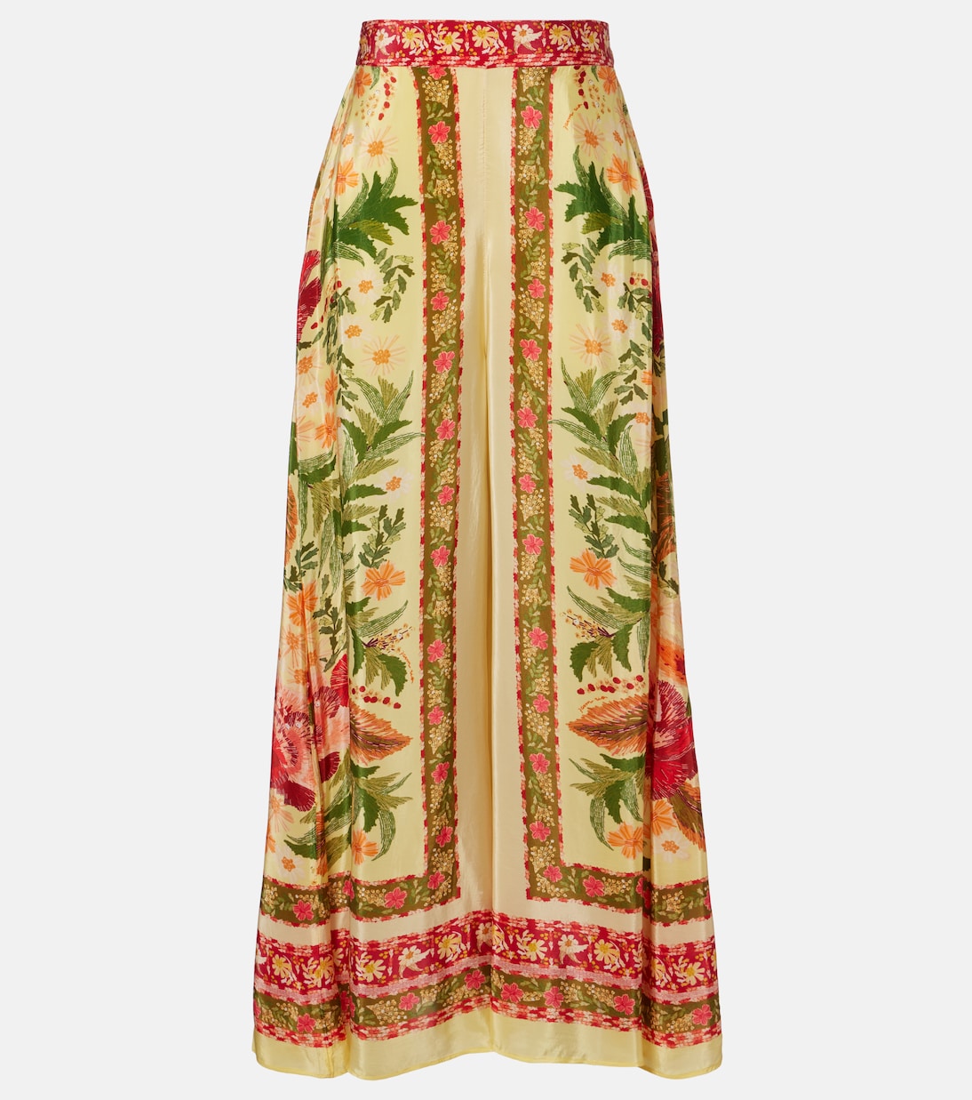 Weite Hose Stitched Garden | Farm Rio