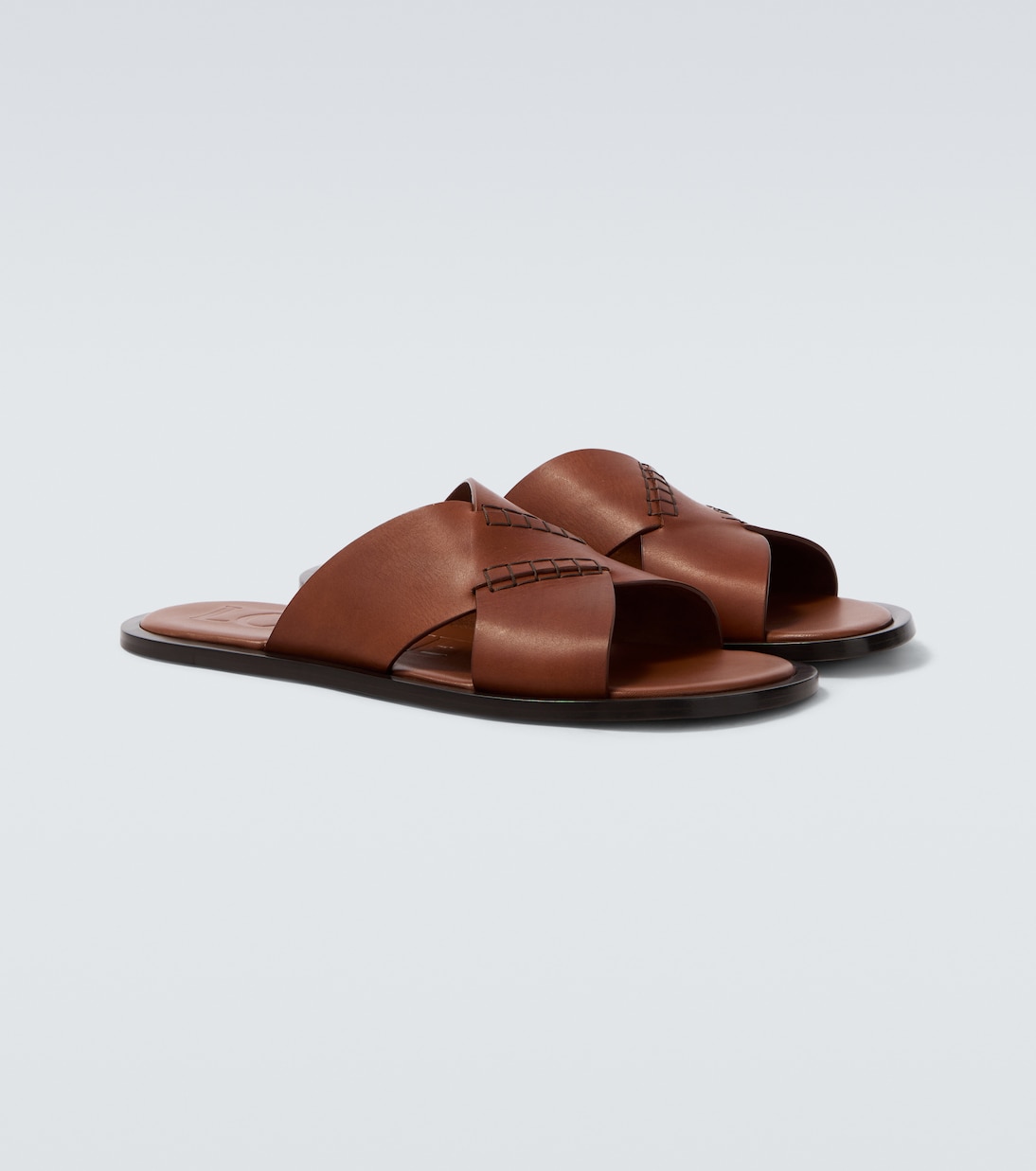 Paula's Ibiza Flex leather sandals | Loewe