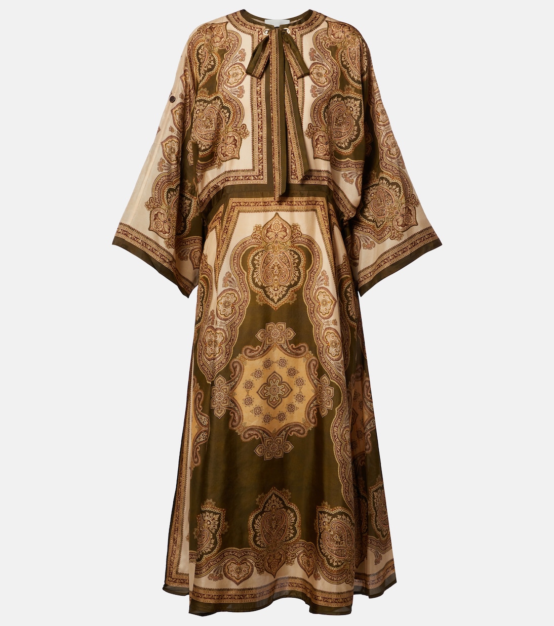 Midikleid Mahon aus Seide | Zimmermann