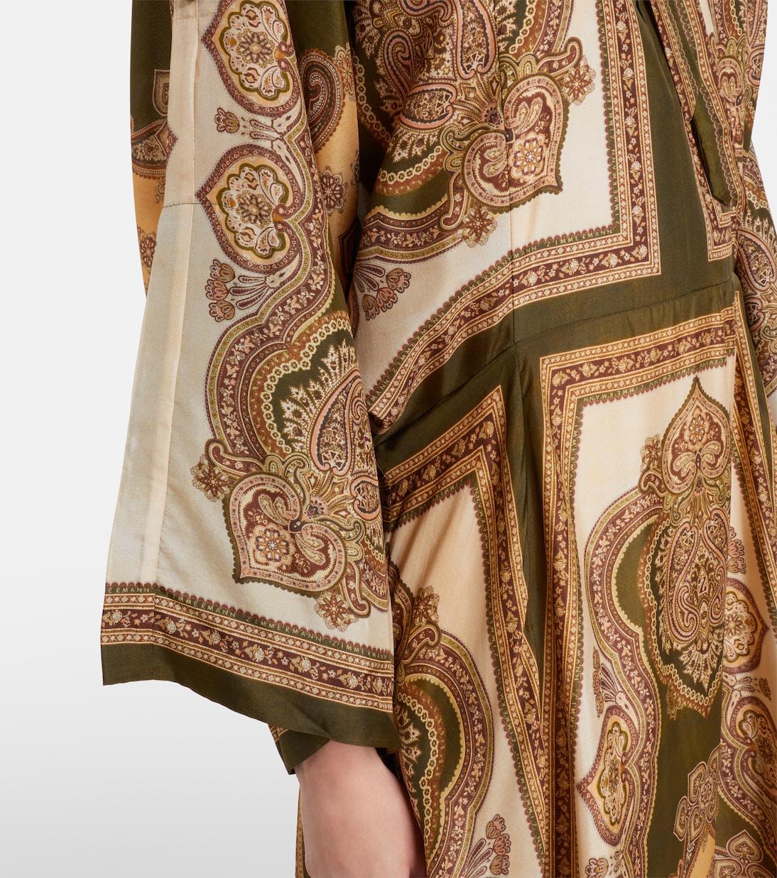 Midikleid Mahon aus Seide | Zimmermann