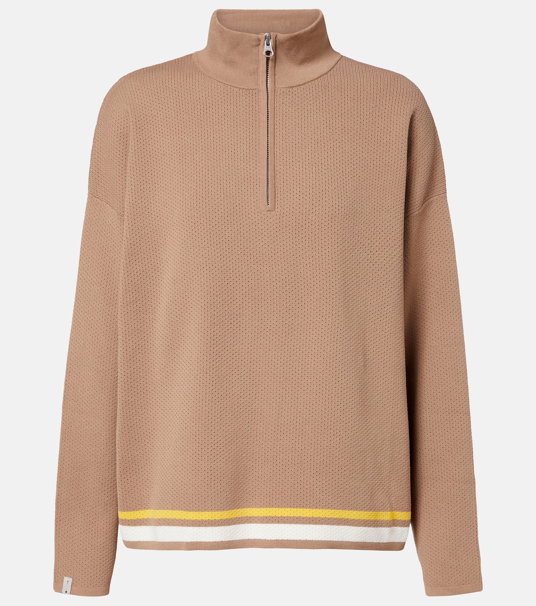 Veneto Carter knitted half-zip sweater | The Upside