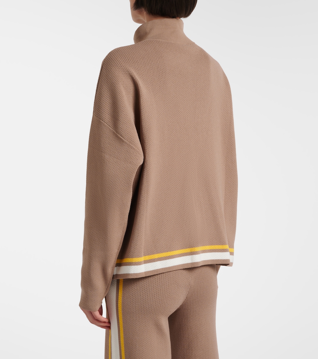 Veneto Carter knitted half-zip sweater | The Upside