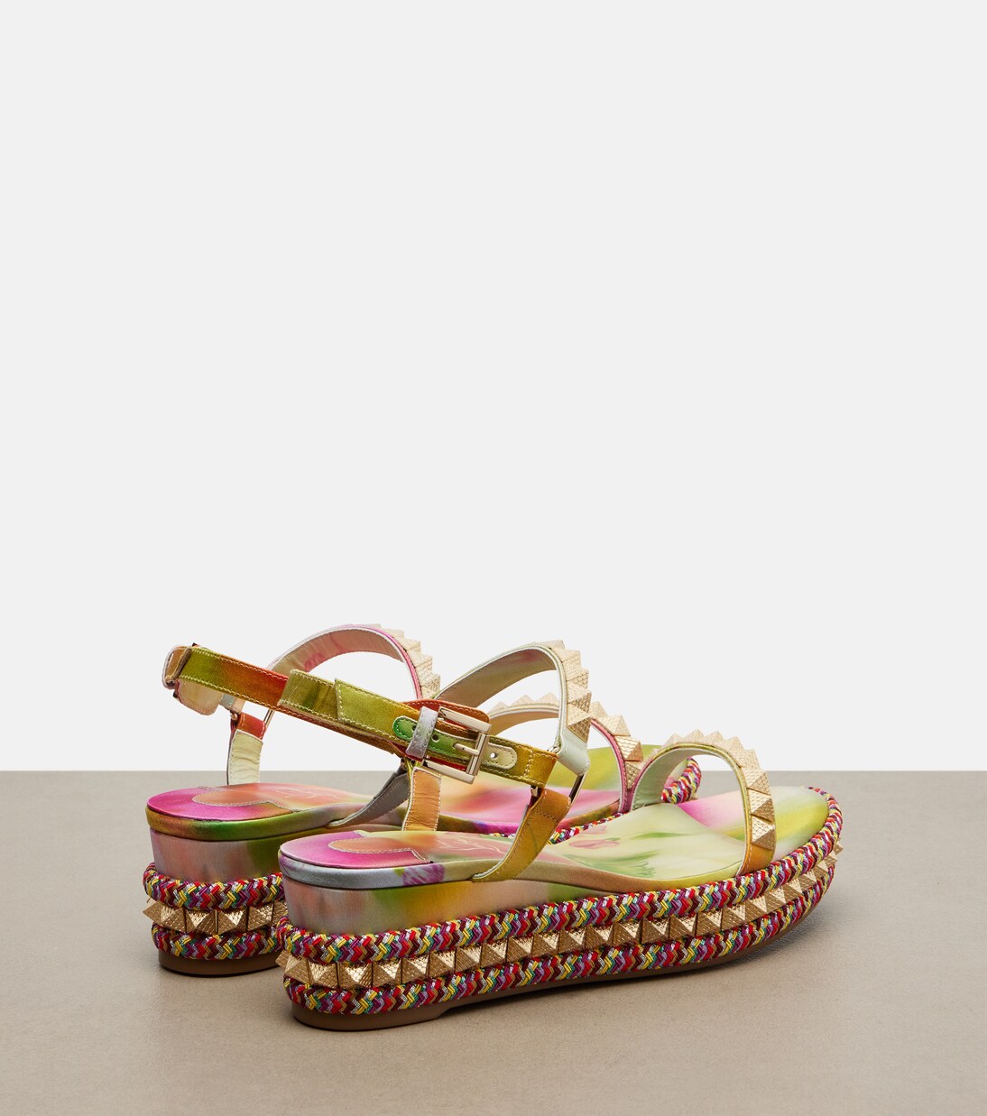 Espadrille-Wedges Pyra Clou | Christian Louboutin