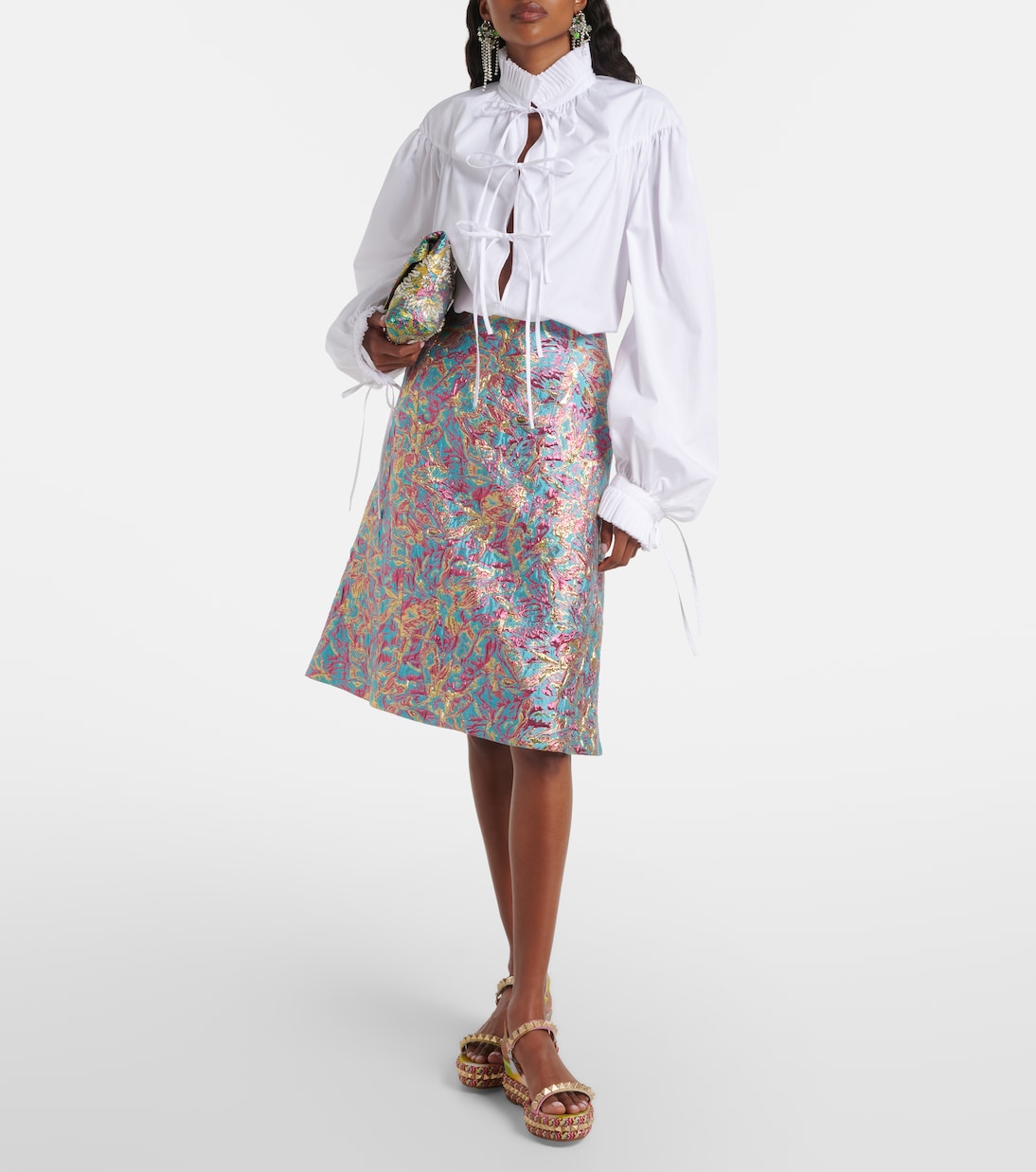 Espadrille-Wedges Pyra Clou | Christian Louboutin