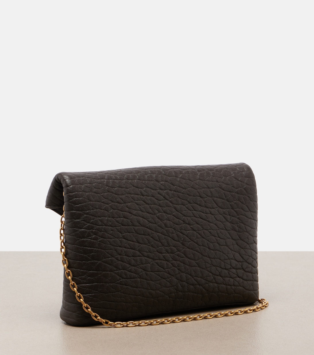Cassandre Small leather clutch | Saint Laurent