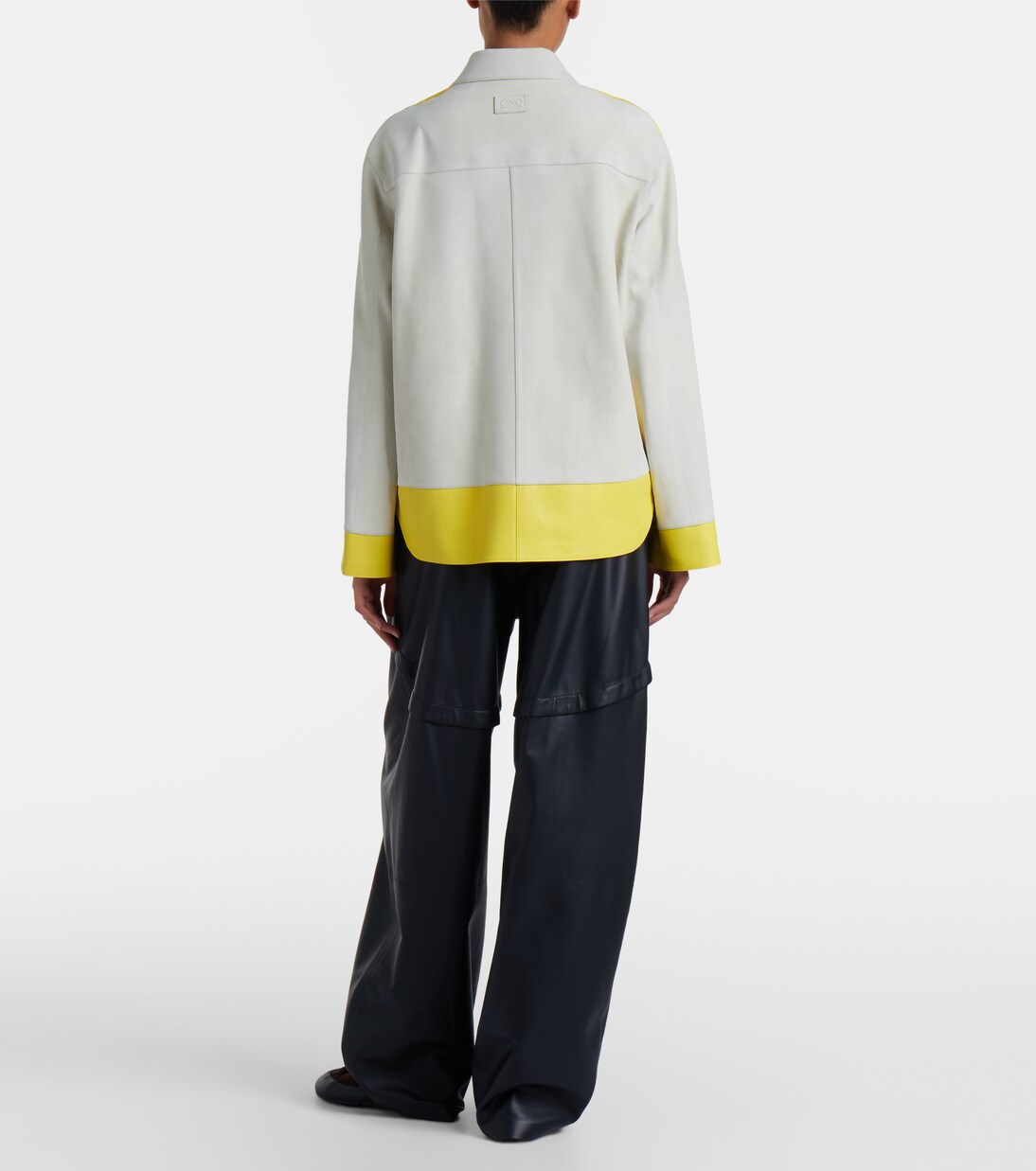 Weite Hose aus Leder | Loewe