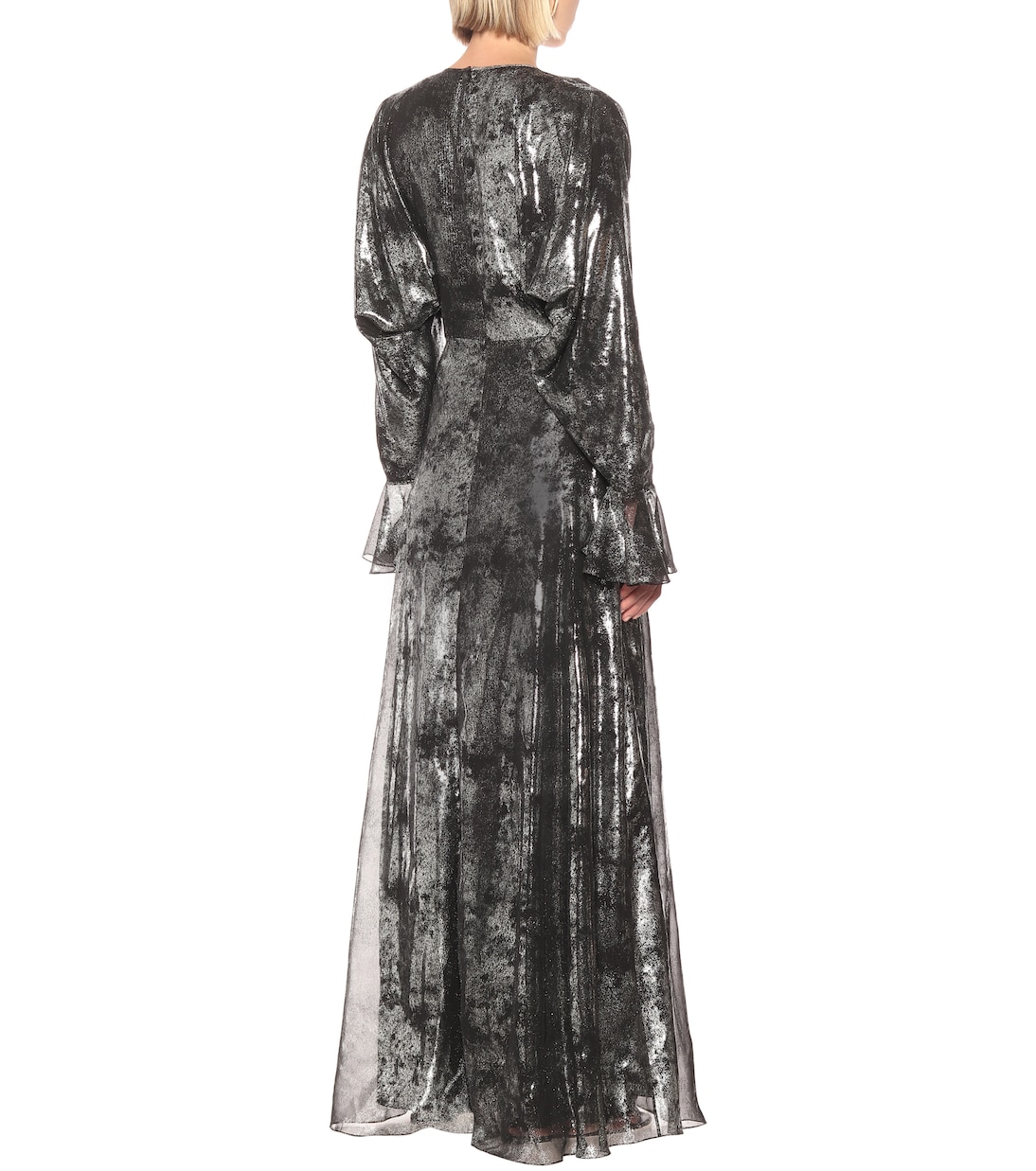 Robe longue imprimée | Halpern