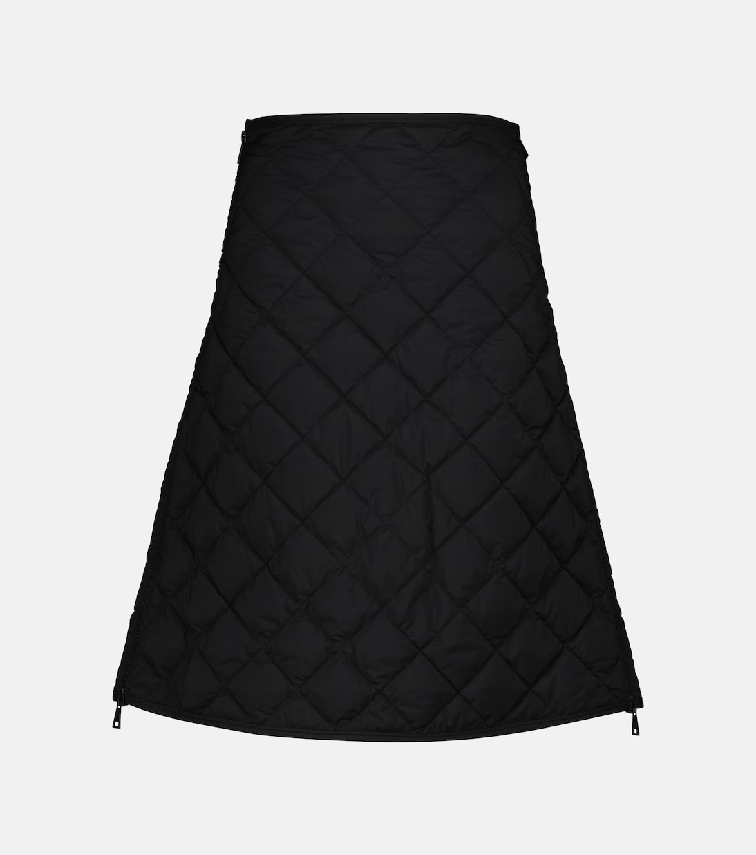 Quilted high-rise down skirt | Moncler
