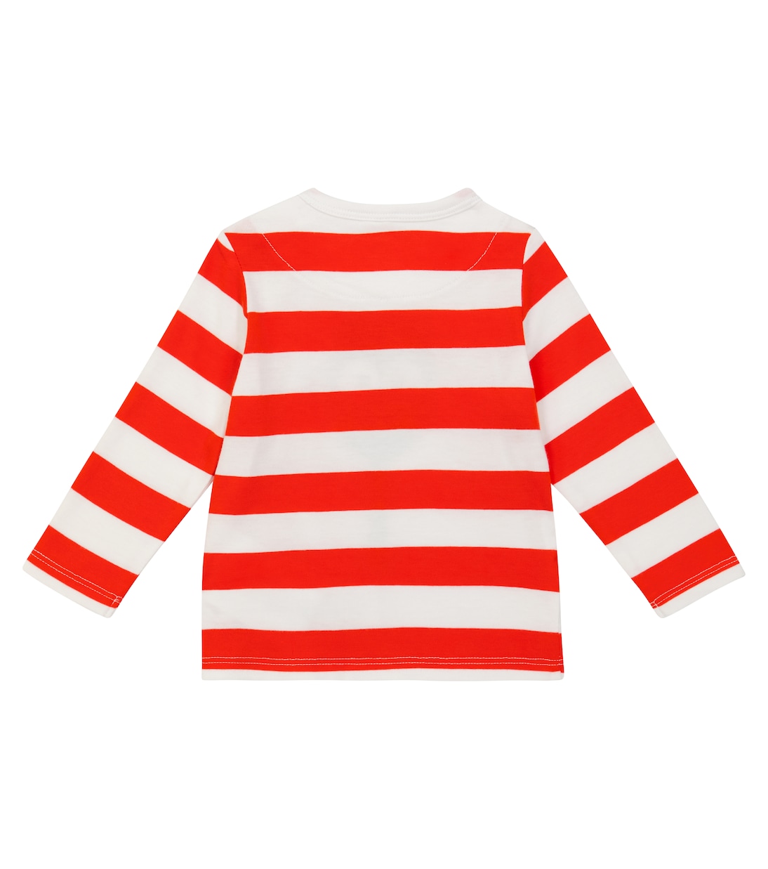 Baby printed striped cotton top | Stella McCartney Kids