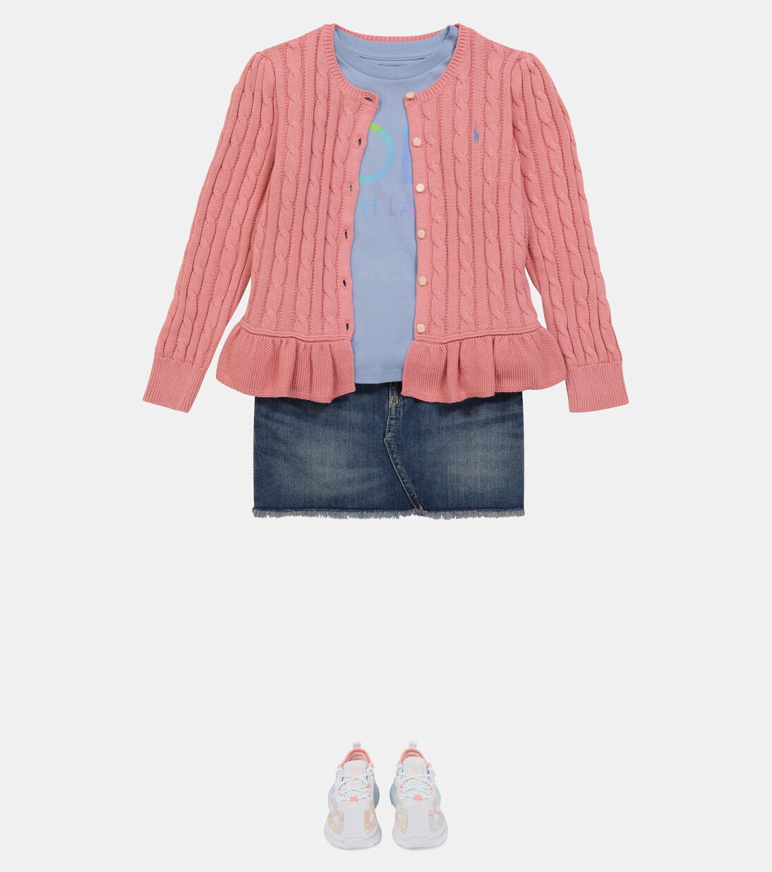 Denim miniskirt | Polo Ralph Lauren Kids