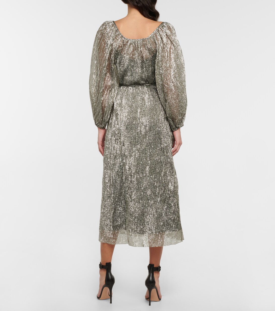 Robe midi Lamé | Tory Burch