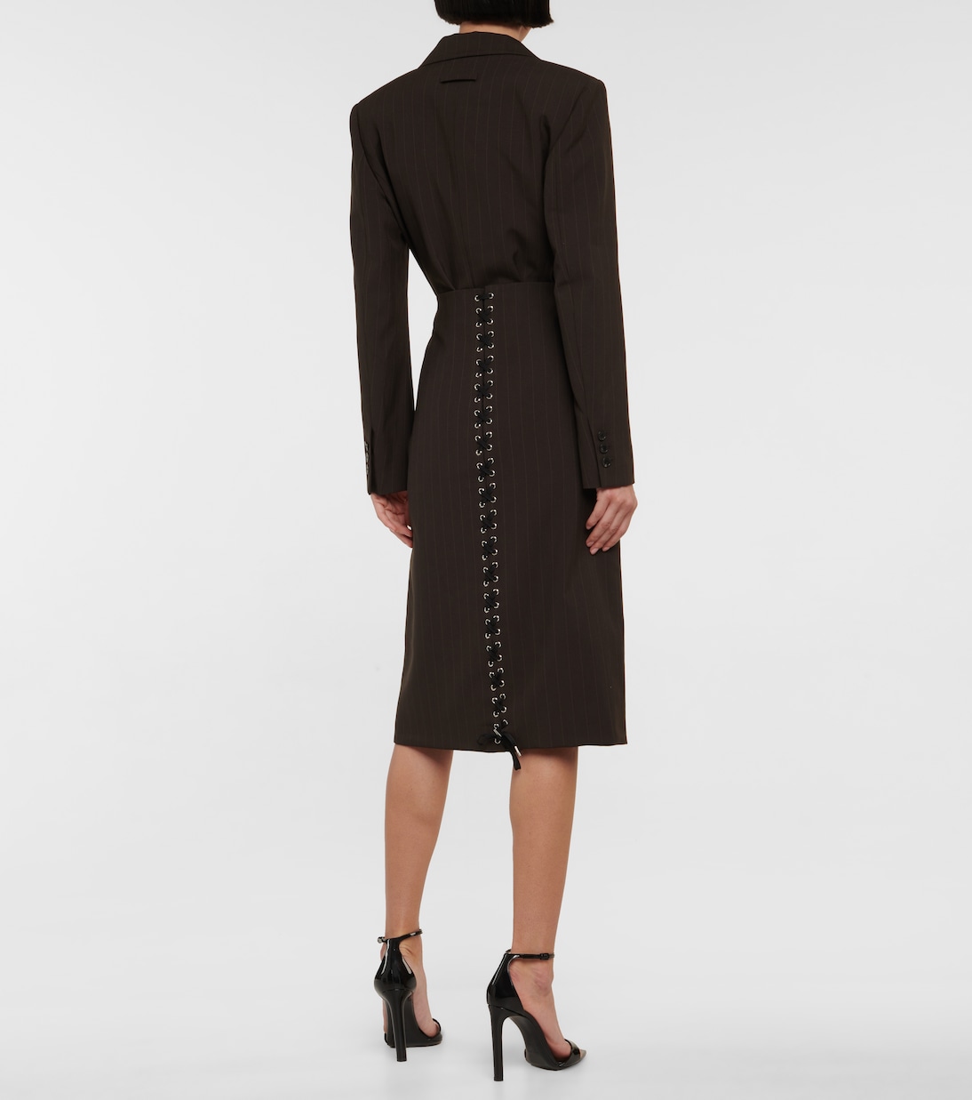 X Lotta Volkova Bleistiftrock aus Wolle | Jean Paul Gaultier