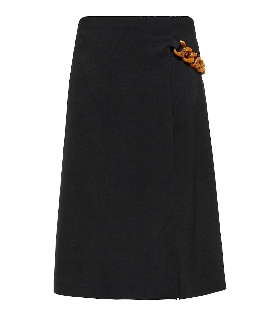 Chain-trimmed midi skirt | Stella McCartney