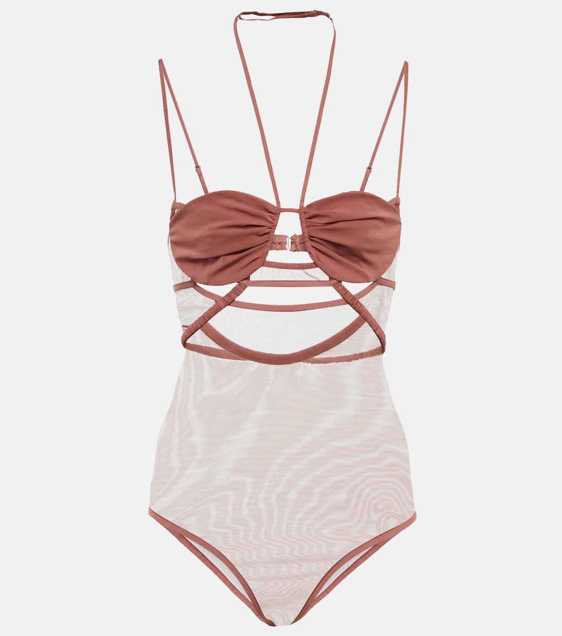 Body in tulle con cut-out | Nensi Dojaka