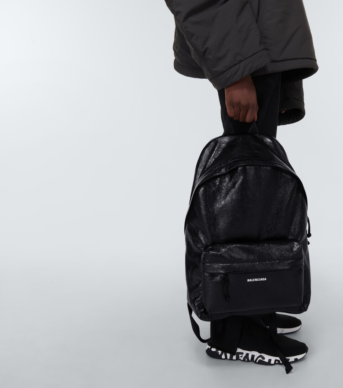 Leather backpack | Balenciaga