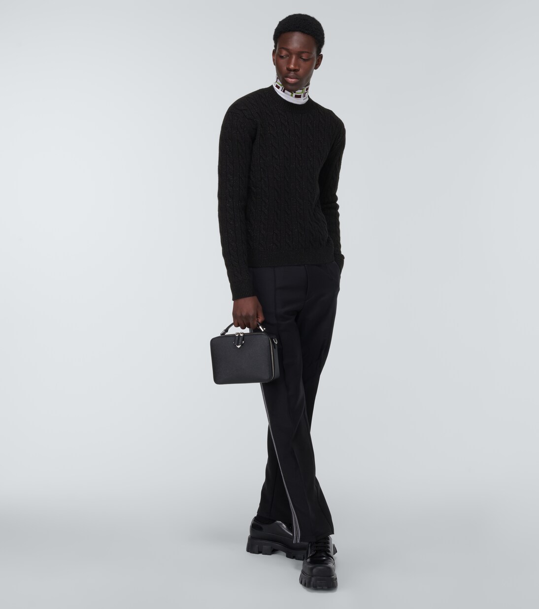 Pullover aus einem Wollgemisch | Prada