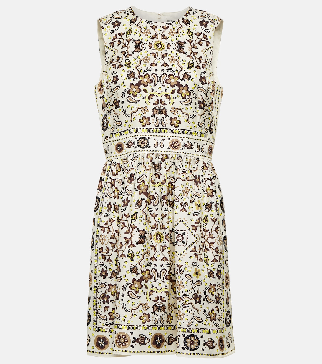 Robe imprimée en soie | Tory Burch