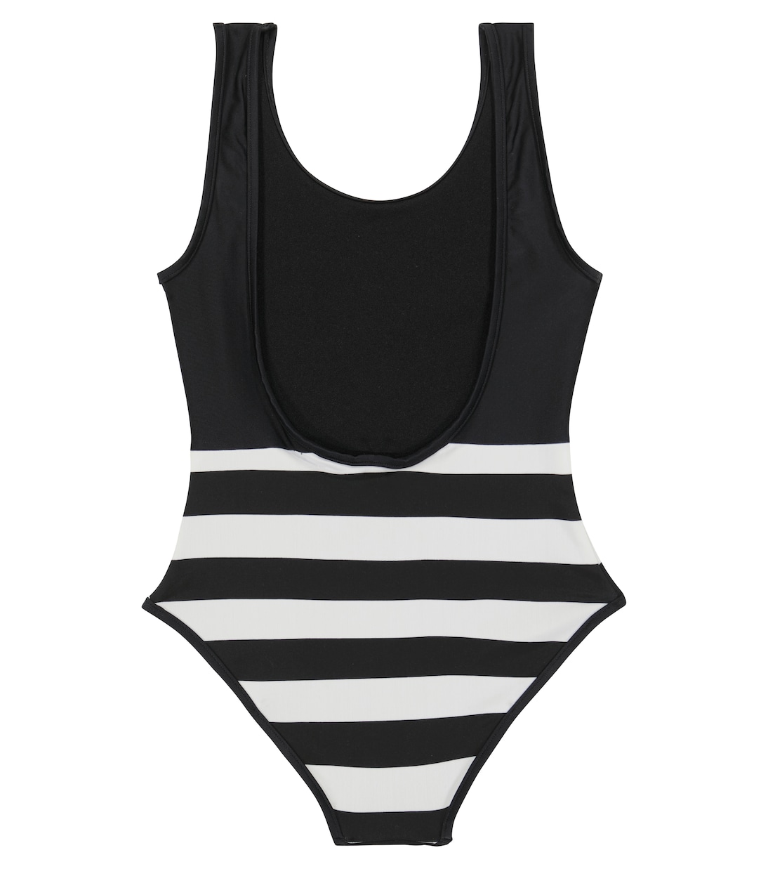 Logo striped swimsuit | Balmain Kids