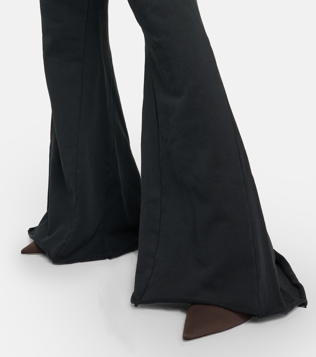 Pantaloni sportivi flared in cotone | Entire Studios