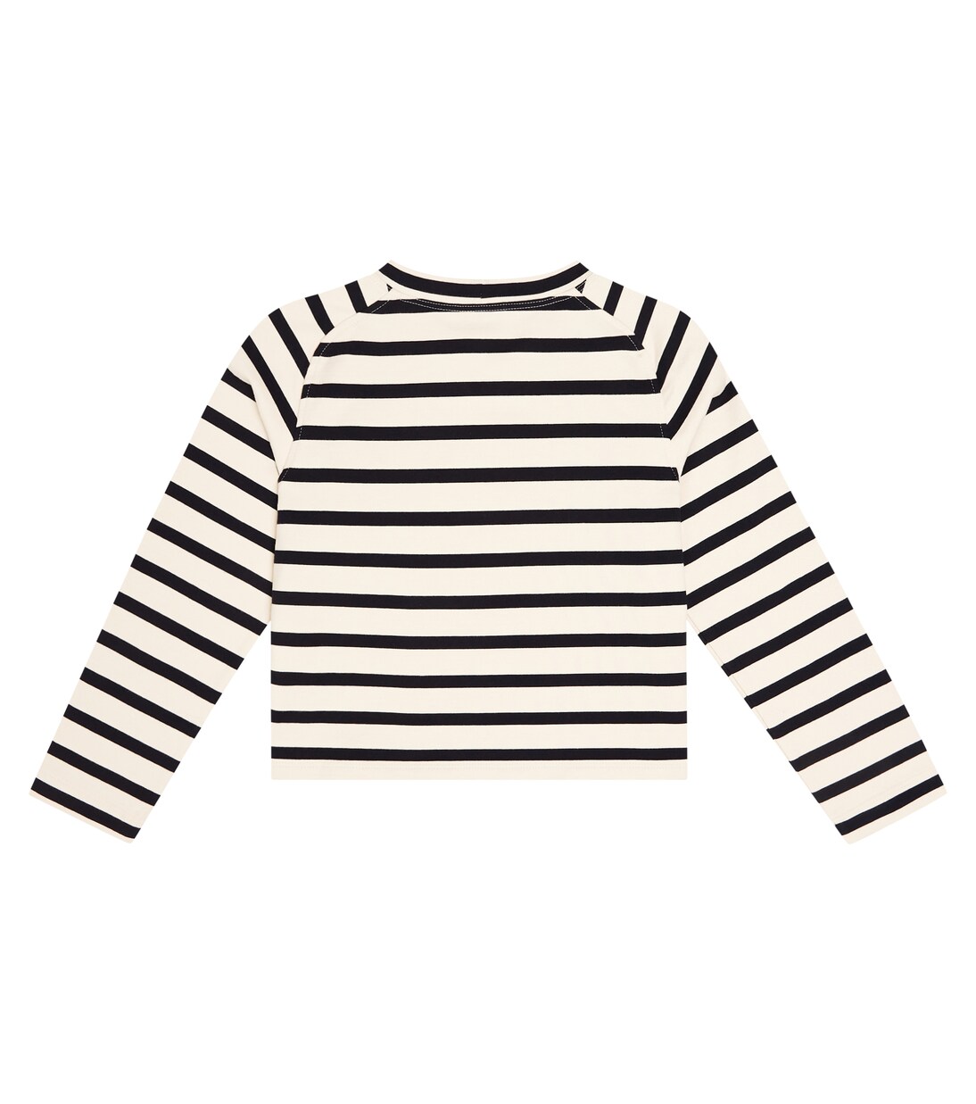 Top en mezcla de algodón a rayas | Brunello Cucinelli Kids