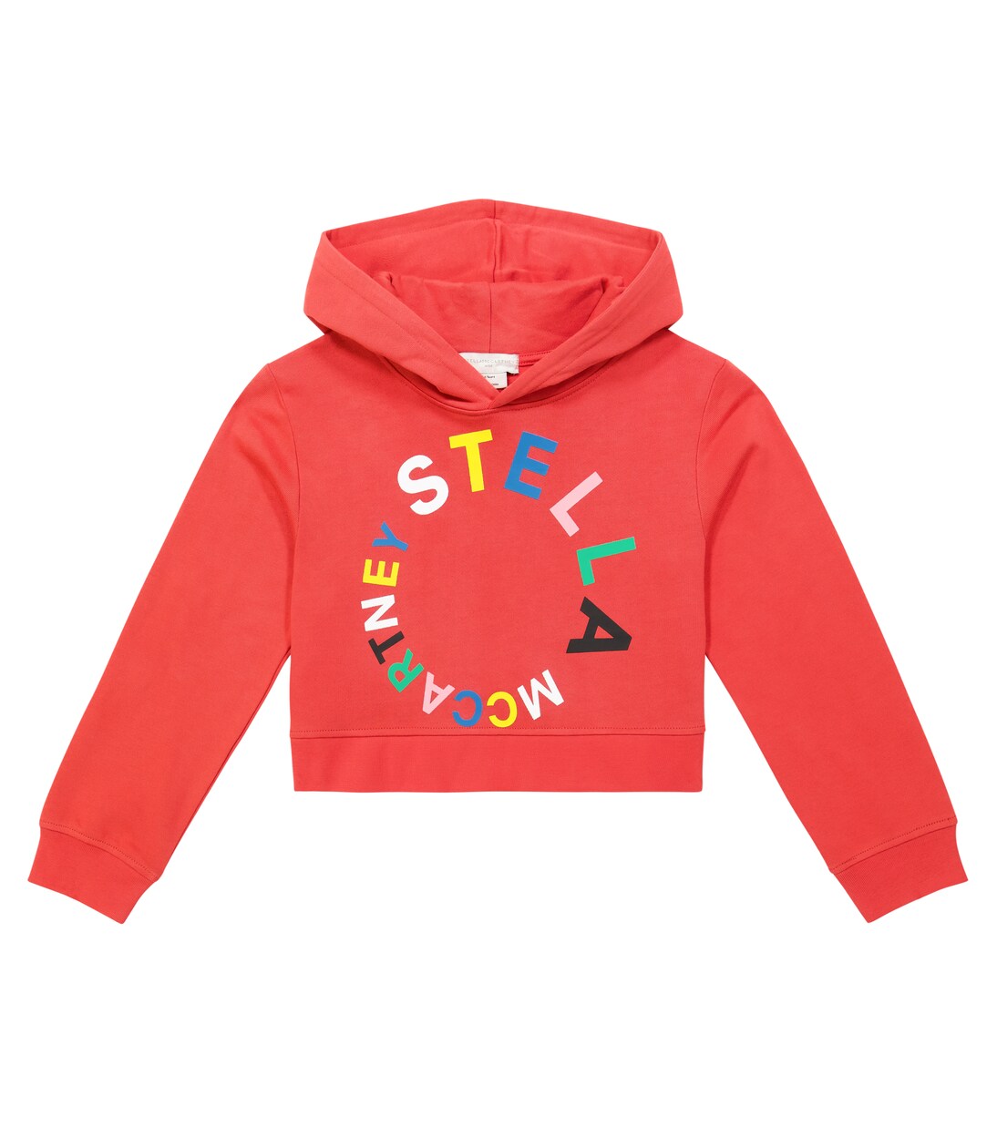 Logo printed cotton jersey hoodie | Stella McCartney Kids