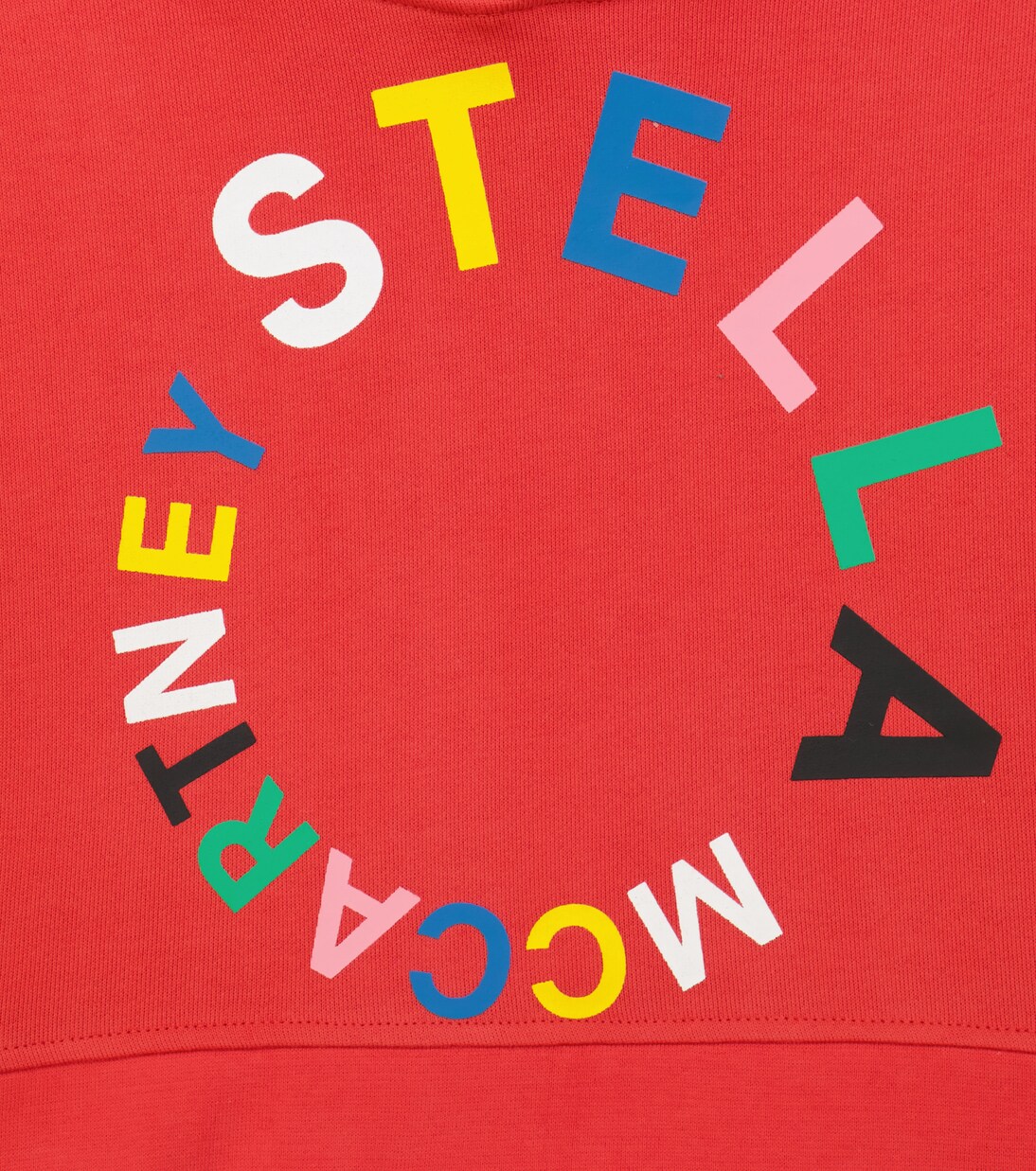 Logo printed cotton jersey hoodie | Stella McCartney Kids