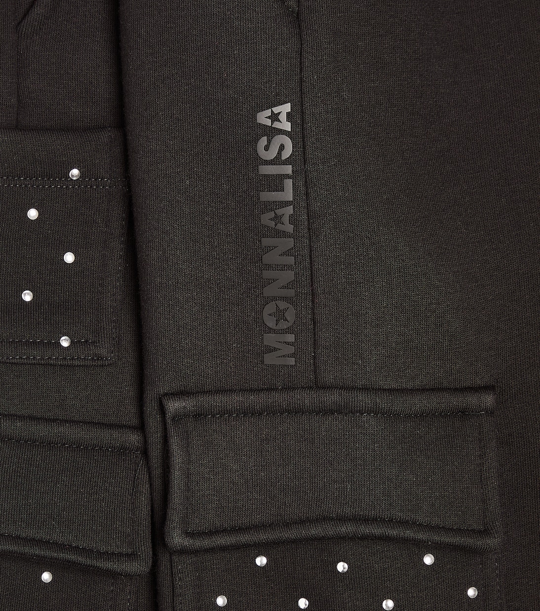 铆钉针织运动裤 | Monnalisa