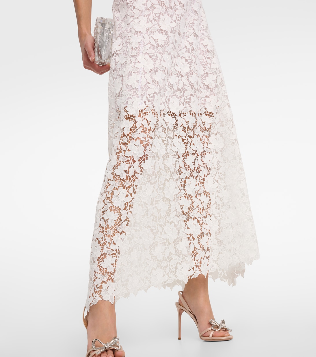 Robe aus Guipure-Spitze | Oscar de la Renta