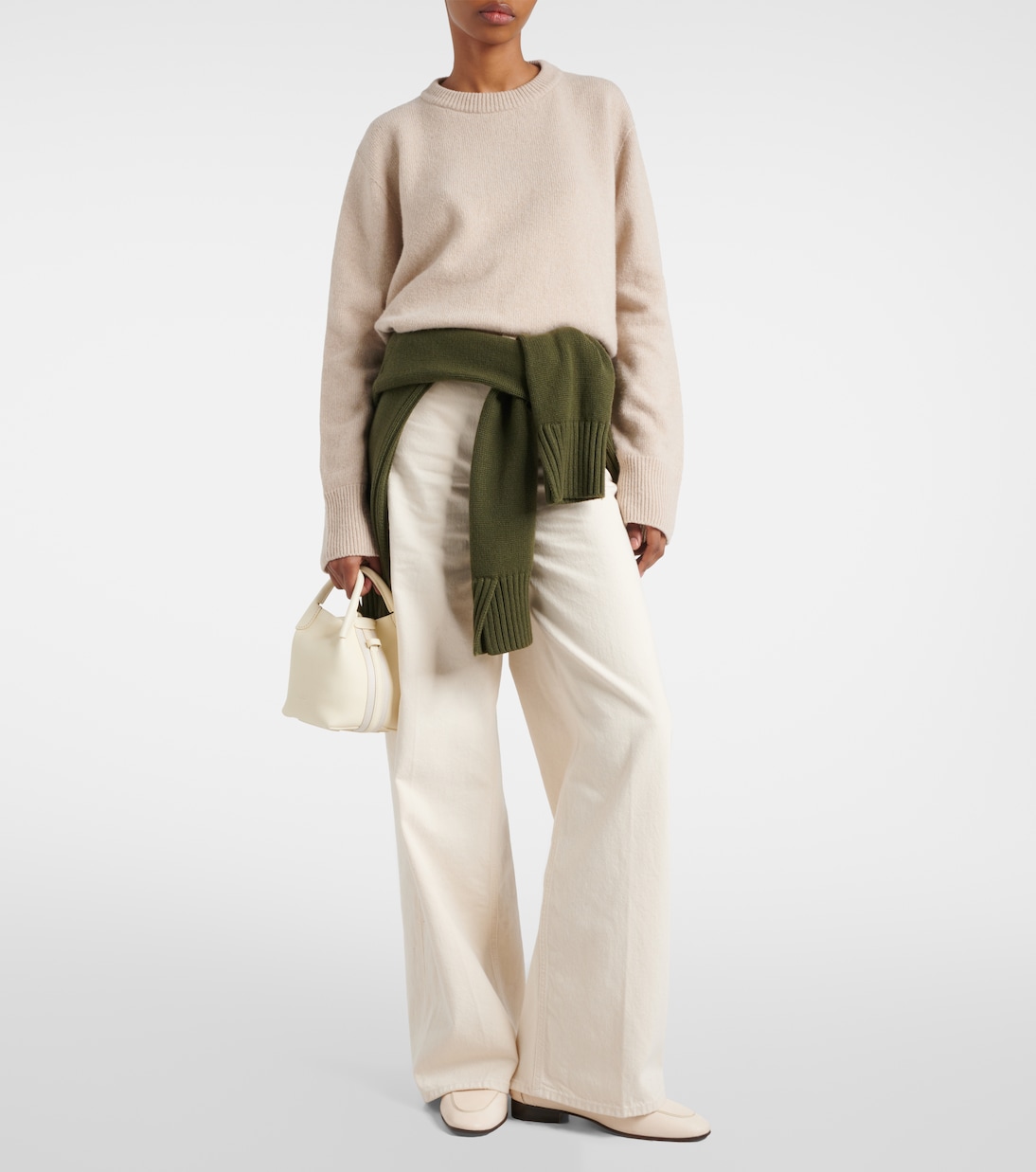 Tote Bag Bale Micro aus Leder | Loro Piana